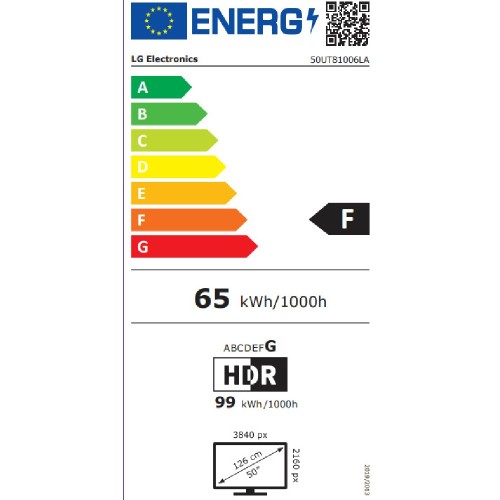 TV UHD LG 50UT81006LA SMART